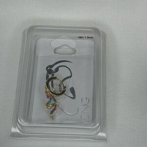 Icing Cartilage Snake Earring Multicolor